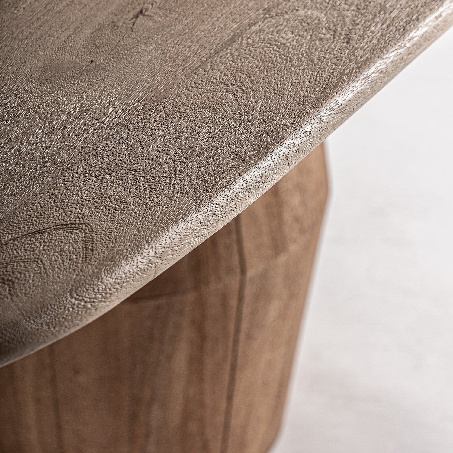 Jacquard Eettafel Mangohout 220x110x75 cm