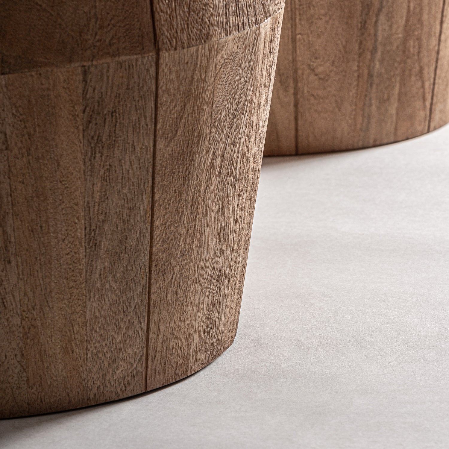 Jacquard Eettafel Mangohout 220x110x75 cm