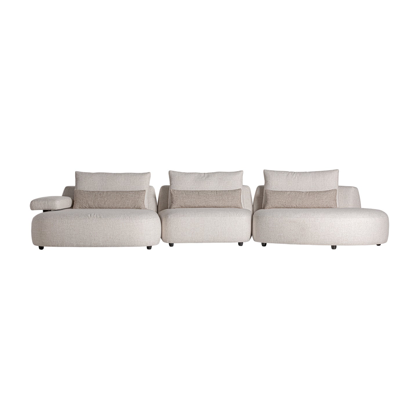 Wingles Hoekmodule Bank 162x140x70 cm