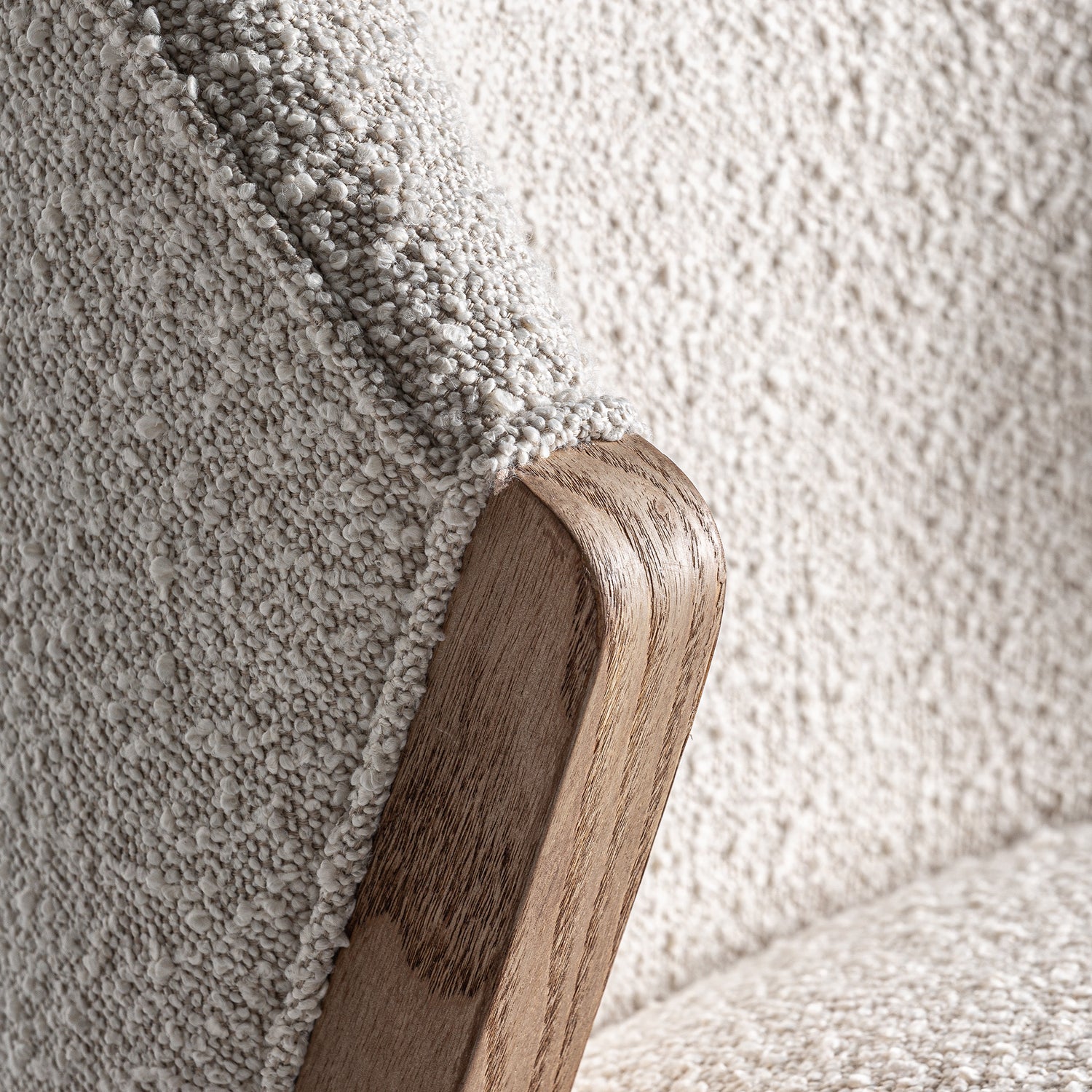 Prati Bouclé Stoel S.Prati Bouclé 56x69x84 cm