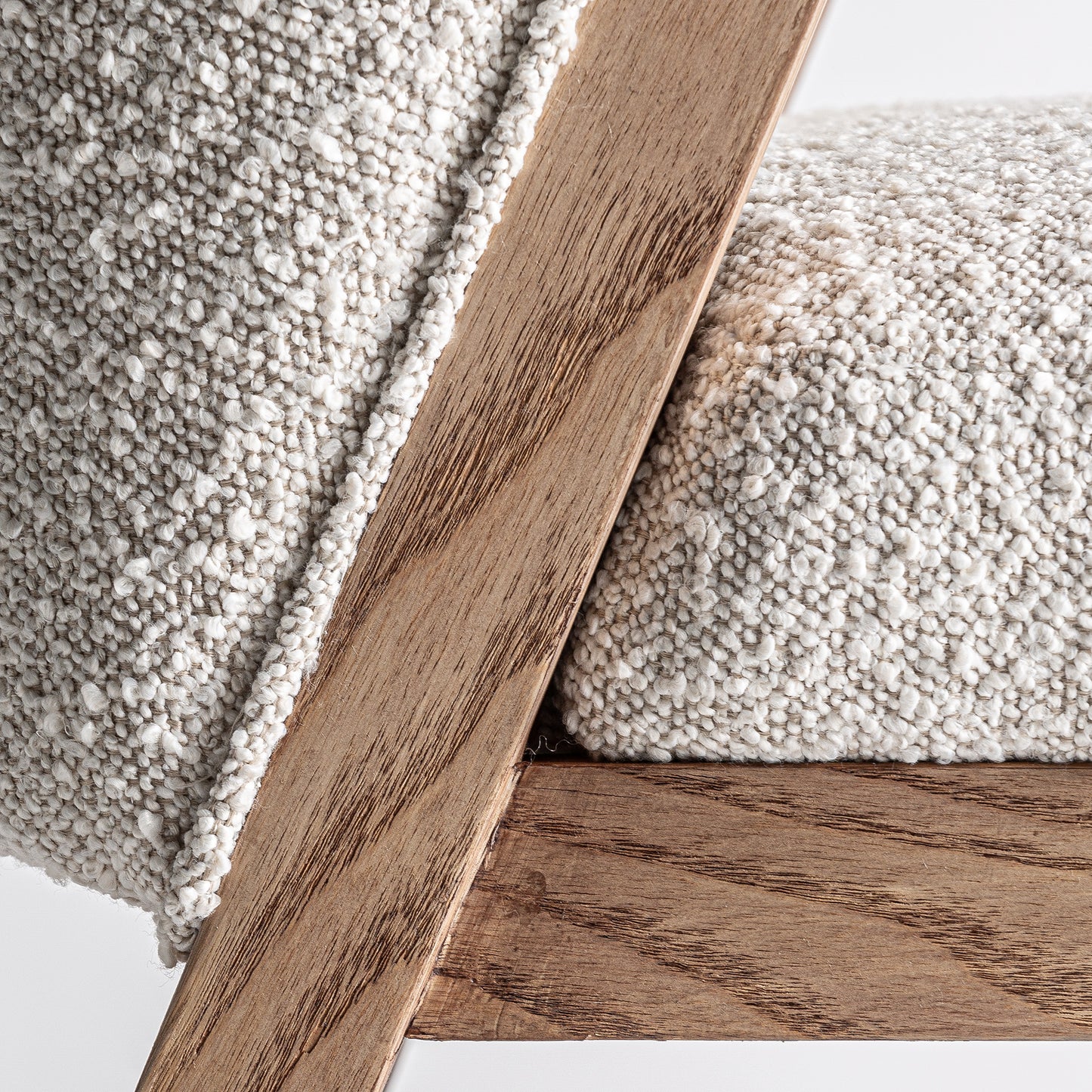 Prati Bouclé Stoel S.Prati Bouclé 56x69x84 cm