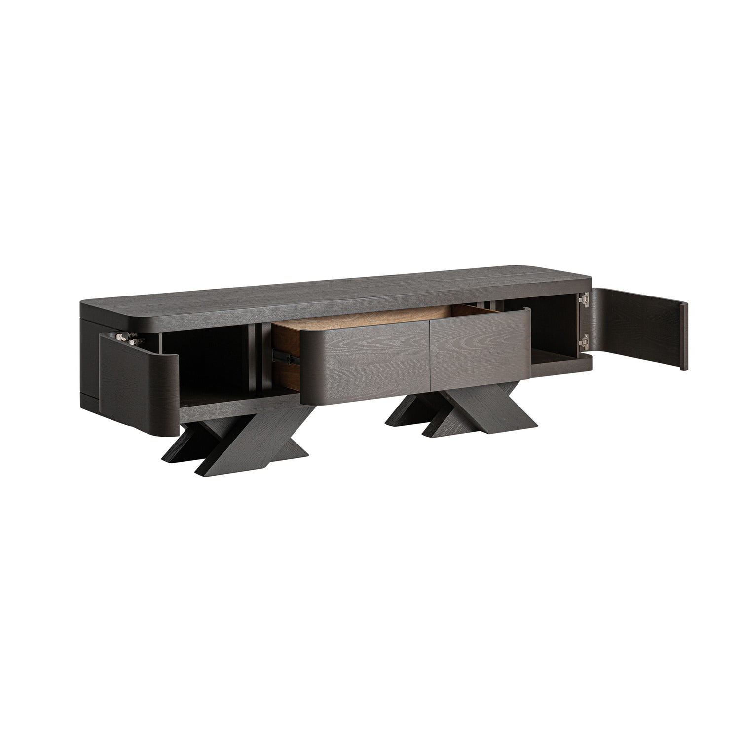 RIZE TV-Meubel S.RIZE Art Deco 200x45x55 cm