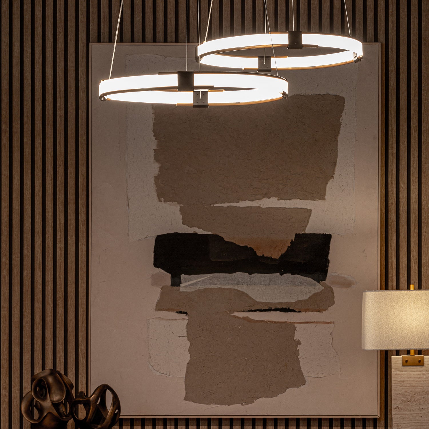Lia Plafondlamp 60x60x6 cm
