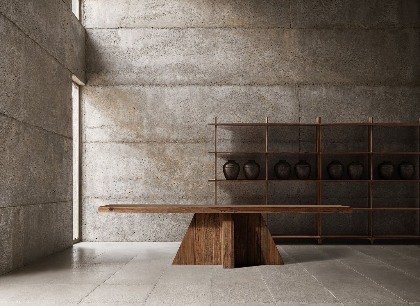 Brutalist Eettafel S.Brutalist 320x108x76 cm
