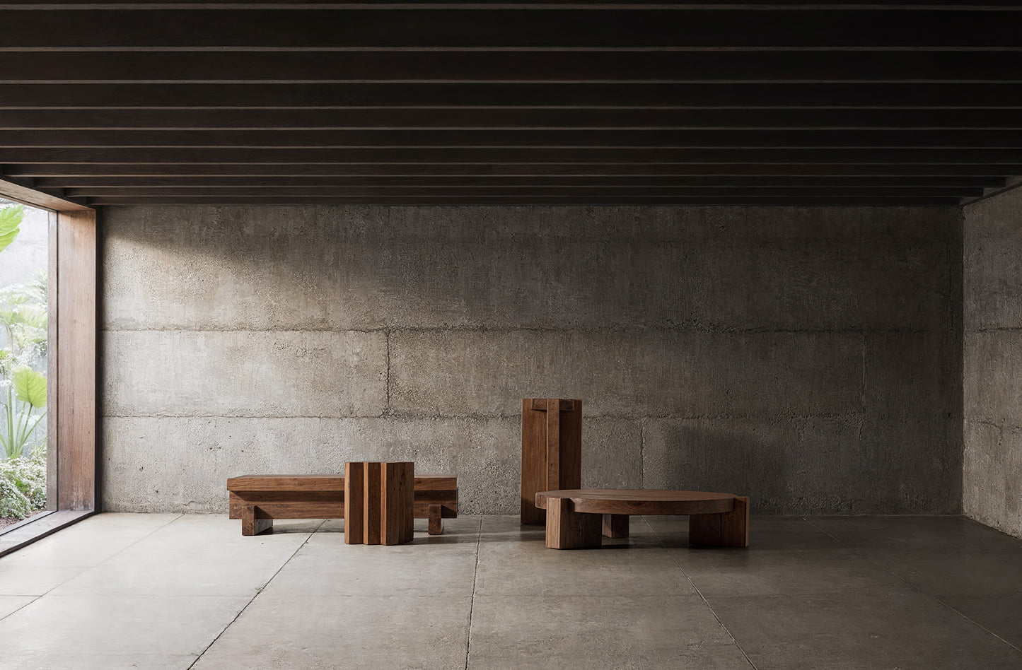 Brutalist Salahout Salontafel S.Brutalist 127x133x30 cm