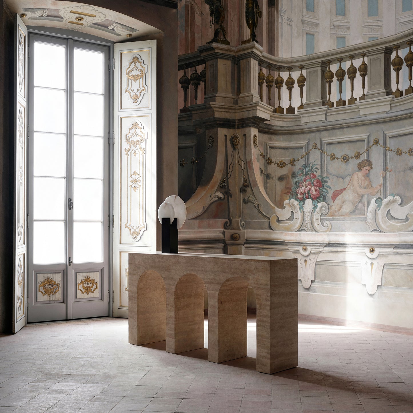 Thiennes Consoletafel Art Deco S.Thiennes 150x35x80 cm