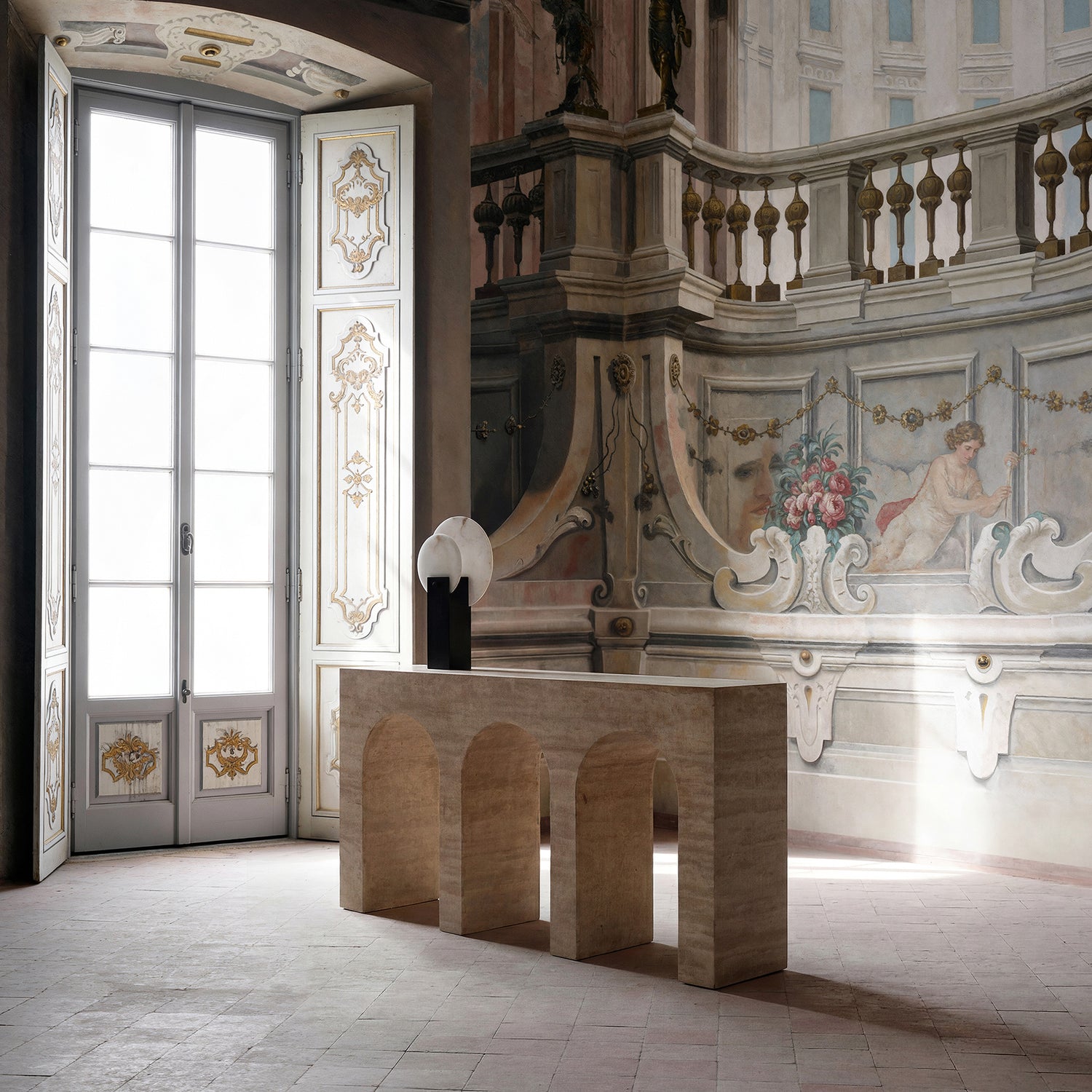 Thiennes Consoletafel Art Deco S.Thiennes 150x35x80 cm