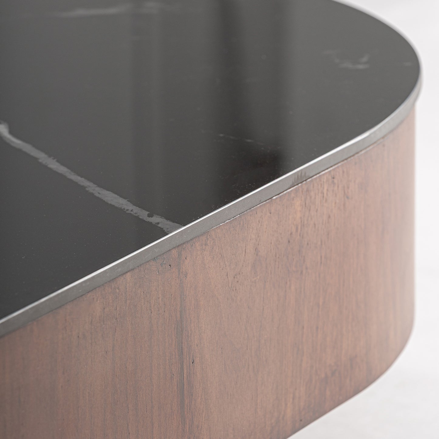 NEUFS Salontafel Zwart 70x70x35 cm