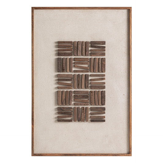 Lashe Wandkunst 82x4x122 cm