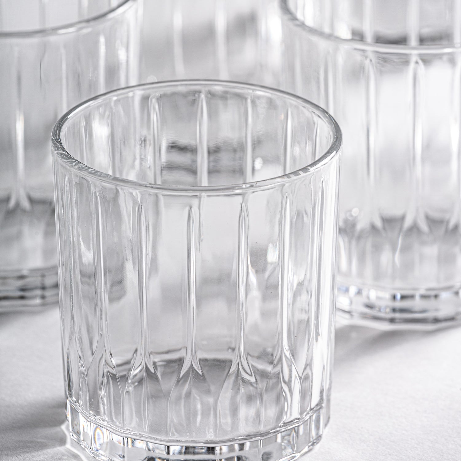 Birf Glas Set van 6 8x8x10 cm