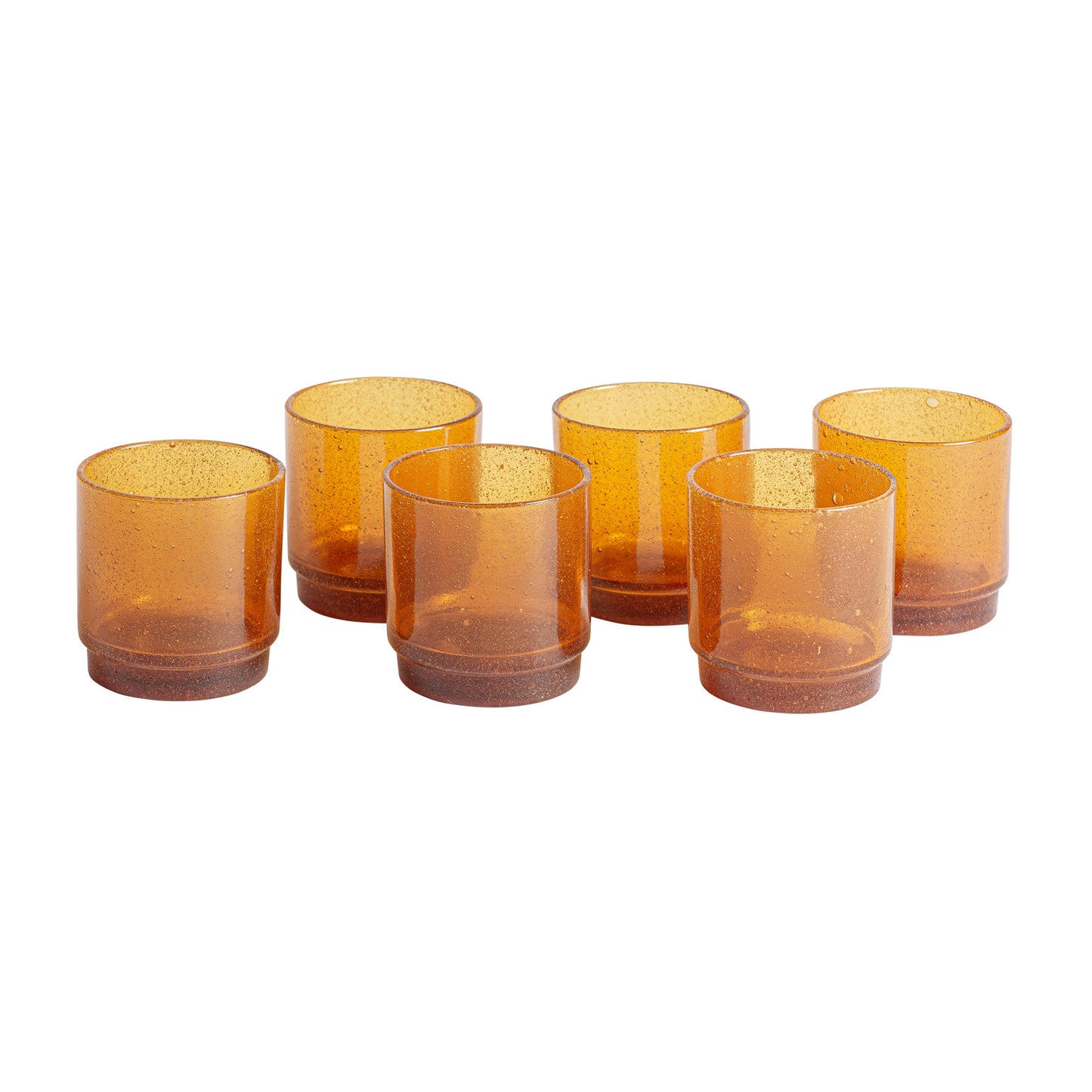 Mesey Glazen Set (6 stuks) 8x8x10 cm