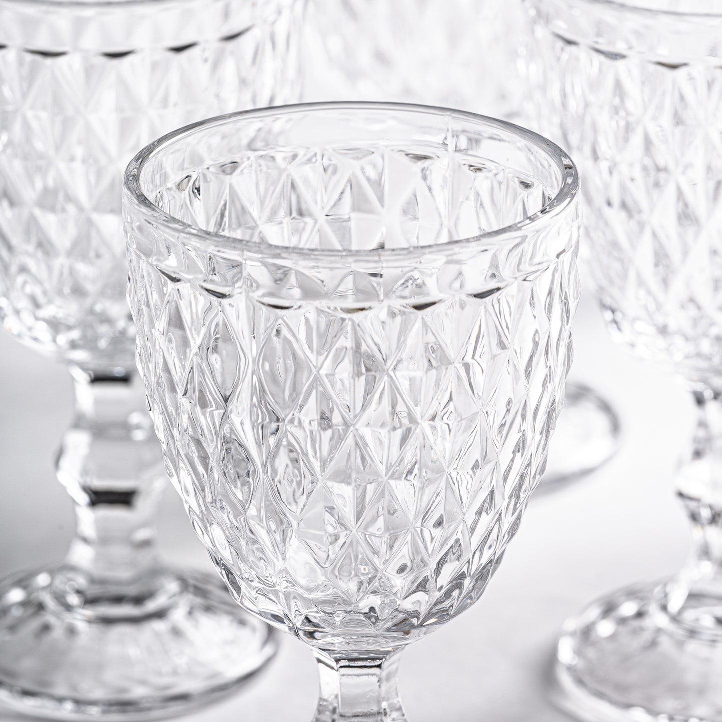 Dasley Wijnglas Set van 6 8x8x17 cm