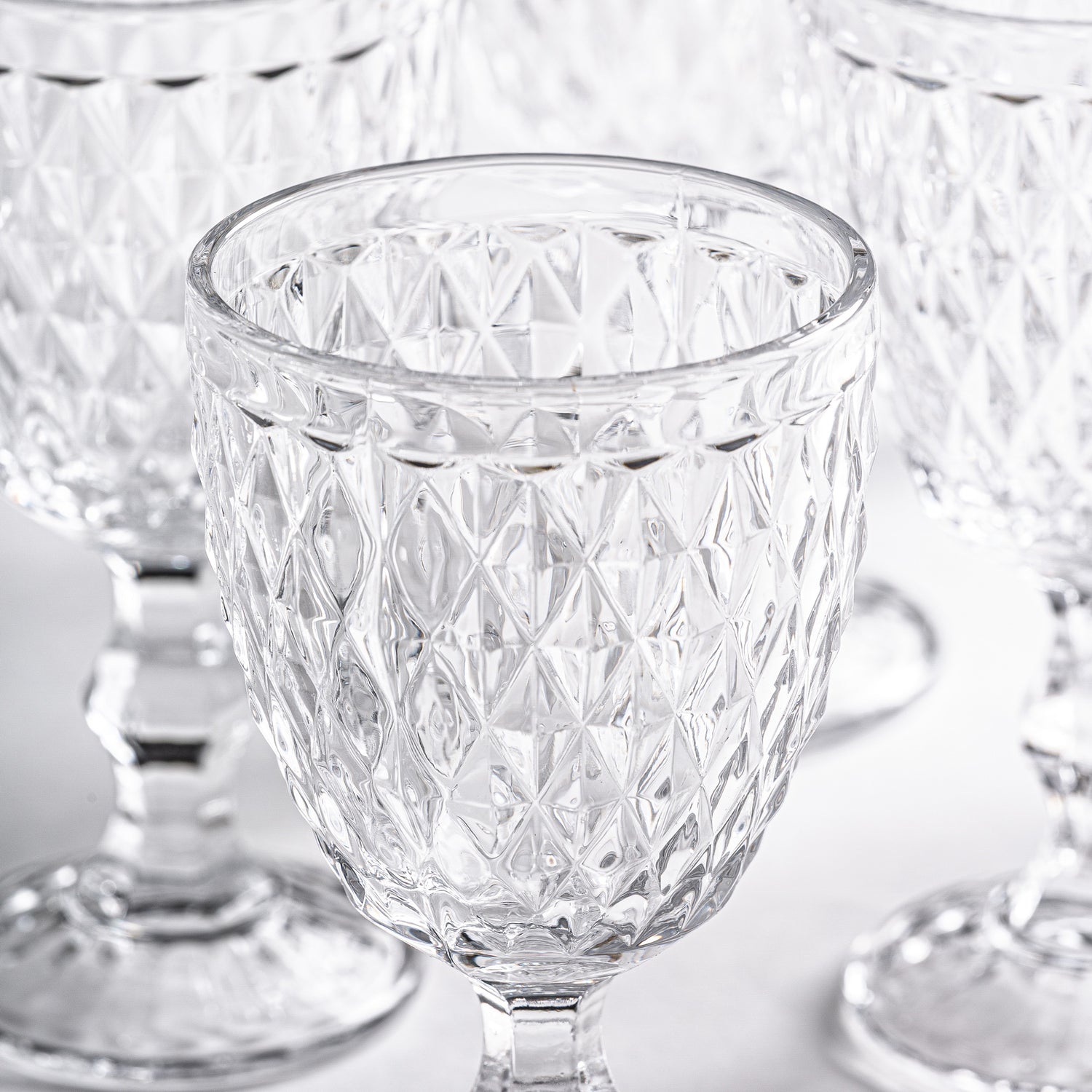 Dasley Wijnglas Set van 6 8x8x17 cm