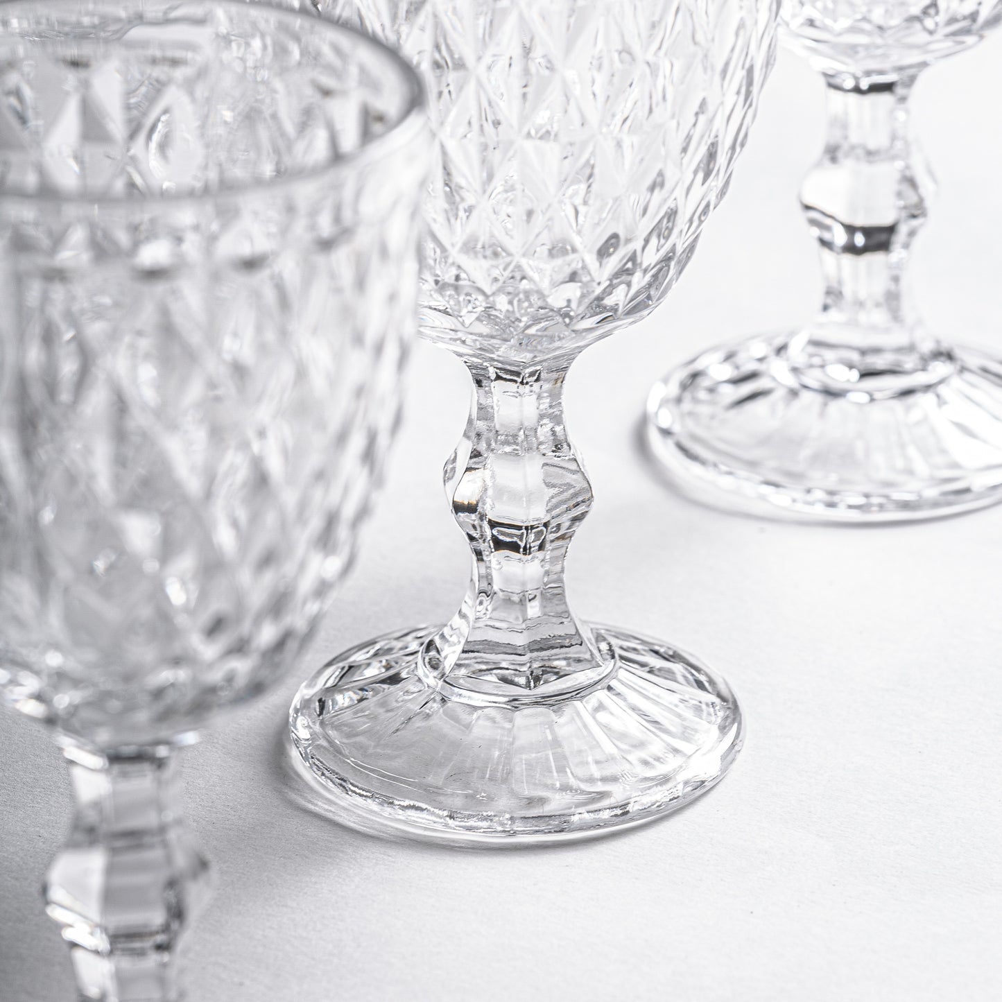 Dasley Wijnglas Set van 6 8x8x17 cm