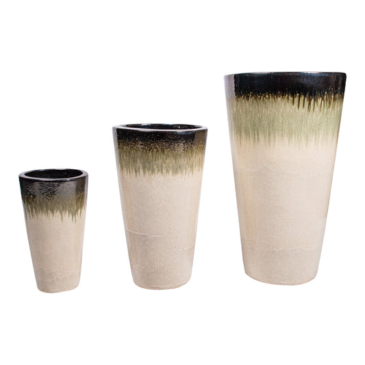 Relly Bronze Pearl Two Tones Ceramicpot Round SV3