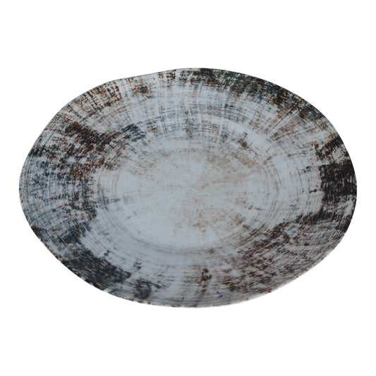 Kaylaa Mix Porselein Dinerbord Rond 28 Cm Set Van 6 Stuks 4.5x28x28 cm
