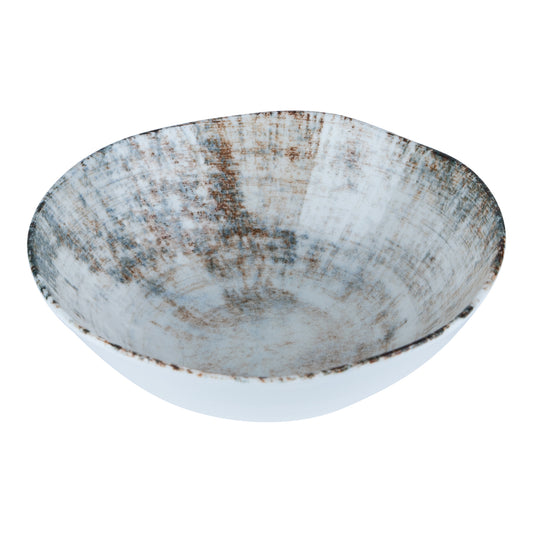 Kaylaa Mix Porselein Schaal Rond Set Van 6 Stuks 4.5x16x16 cm