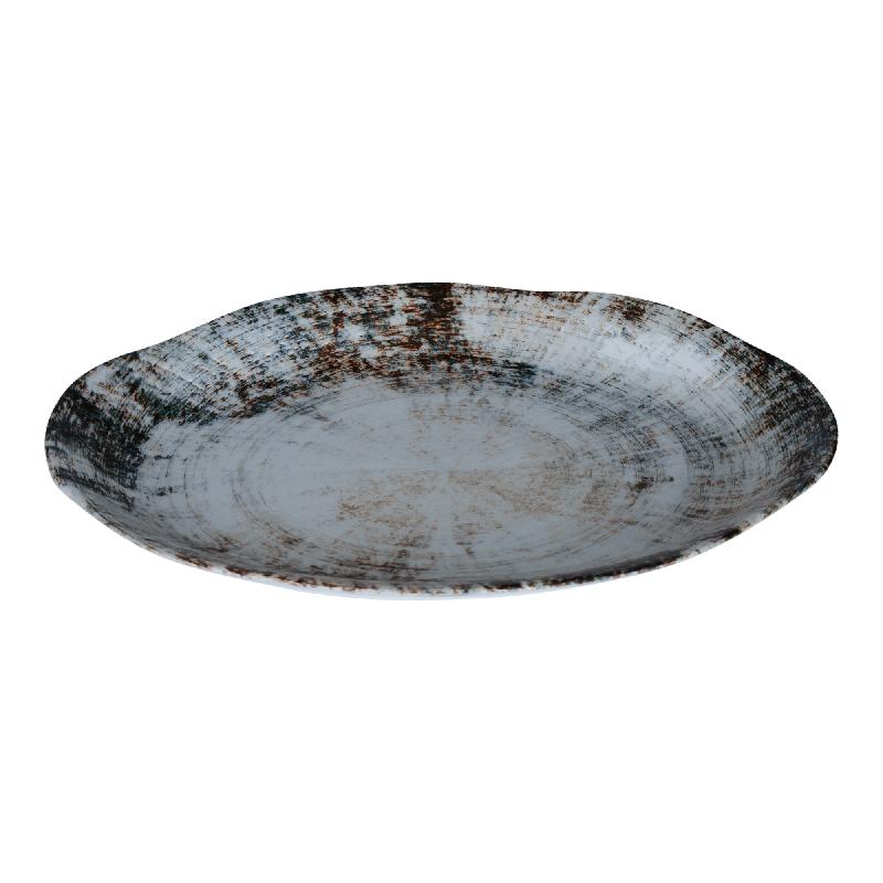 Kaylaa Mix Porselein Ovale Visschotel 32 Cm - Set van 6 3.5x32x18.5 cm
