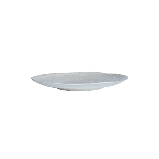 Kaylaa Crème Porselein Dinerbord Rond Set van 6 Stuks 2.5x23x23 cm