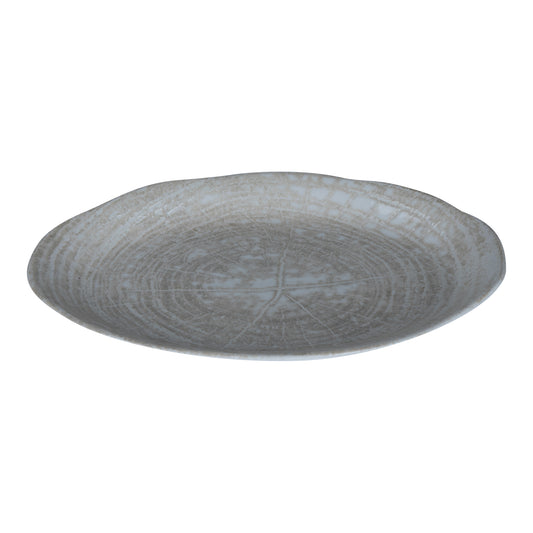 Kaylaa Crème Porselein Vissenschaal Ovaal Set van 6 Stuks 3.5x32x18.5 cm