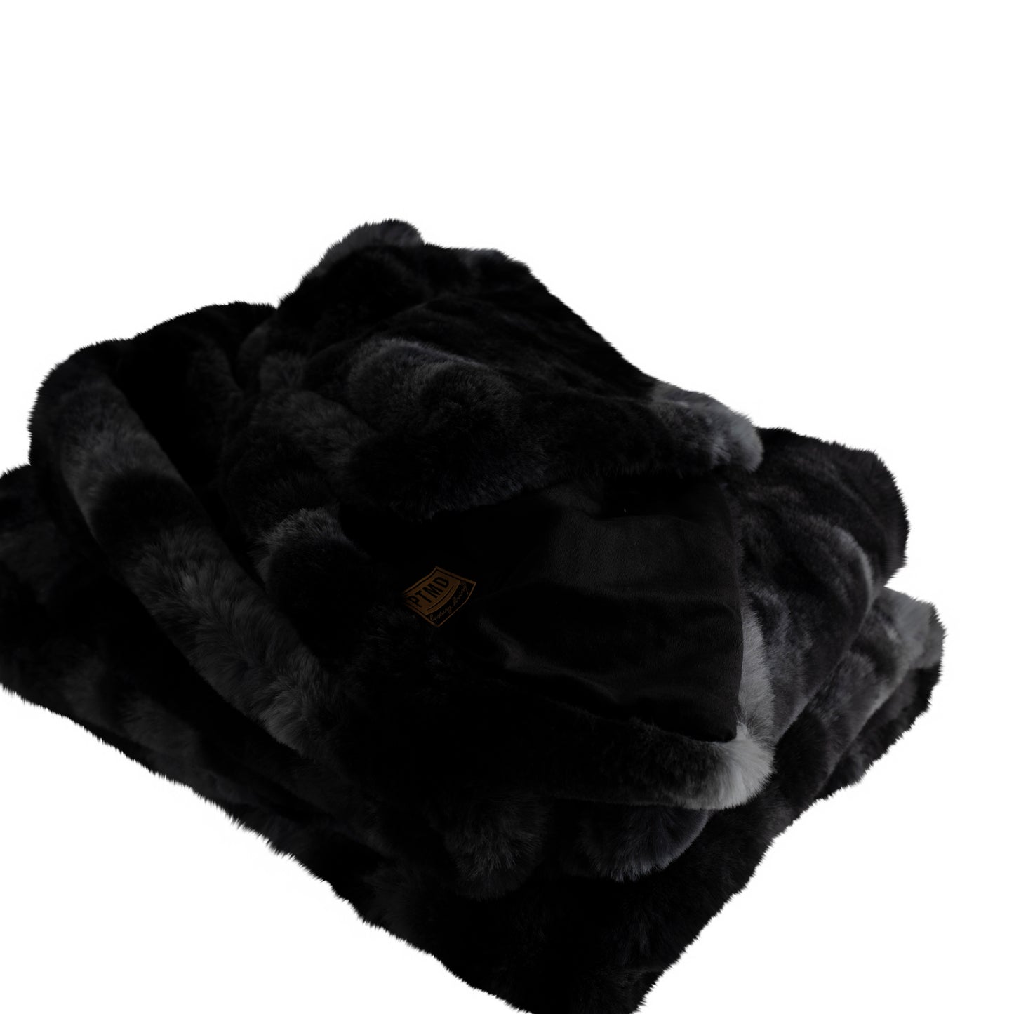 Linde Zwart Nepbont Geruite Plaid in Geschenkdoos 150 x 200 cm 2x150x200 cm