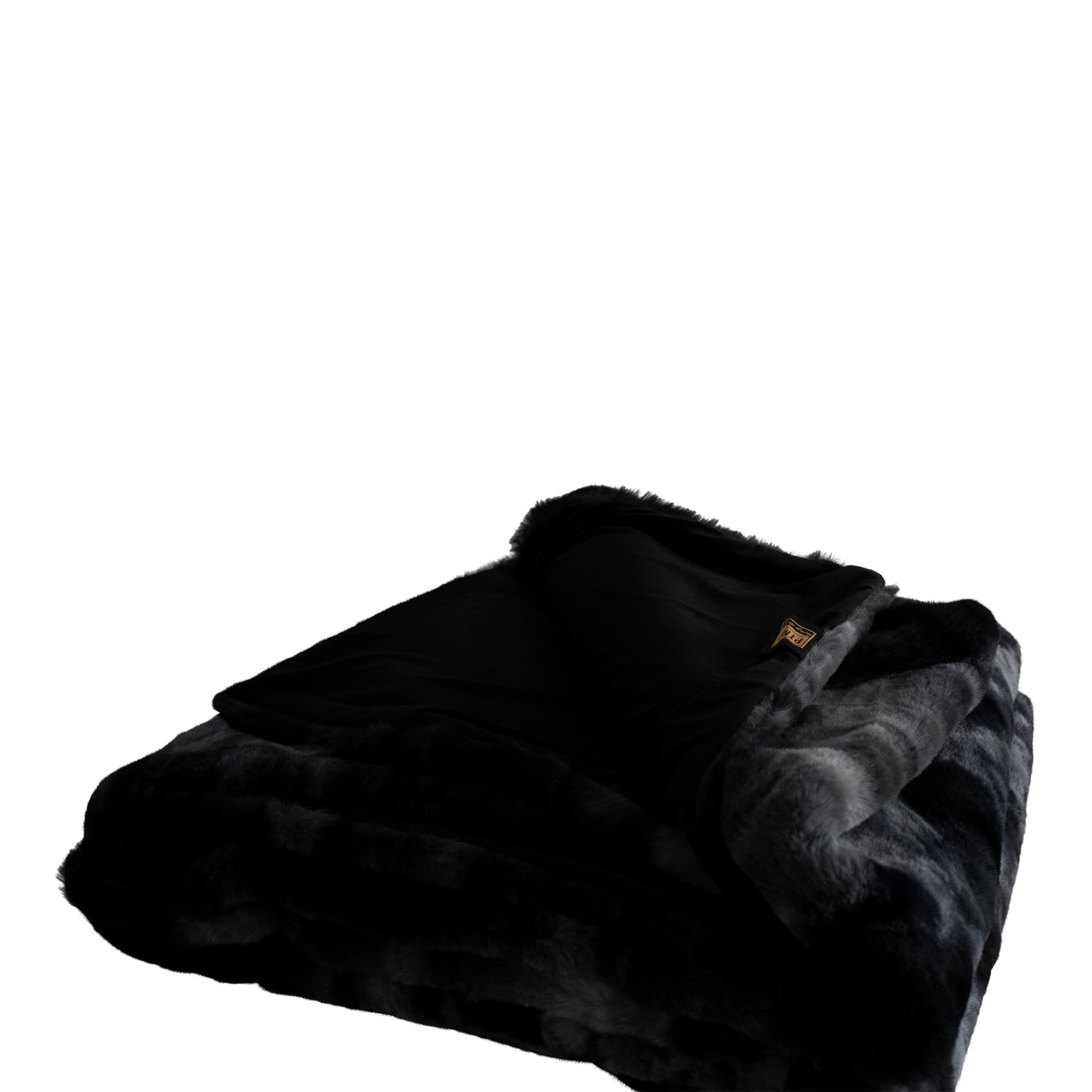 Linde Zwart Nepbont Bedsprei In Geschenkdoos 220x240 2x220x240 cm
