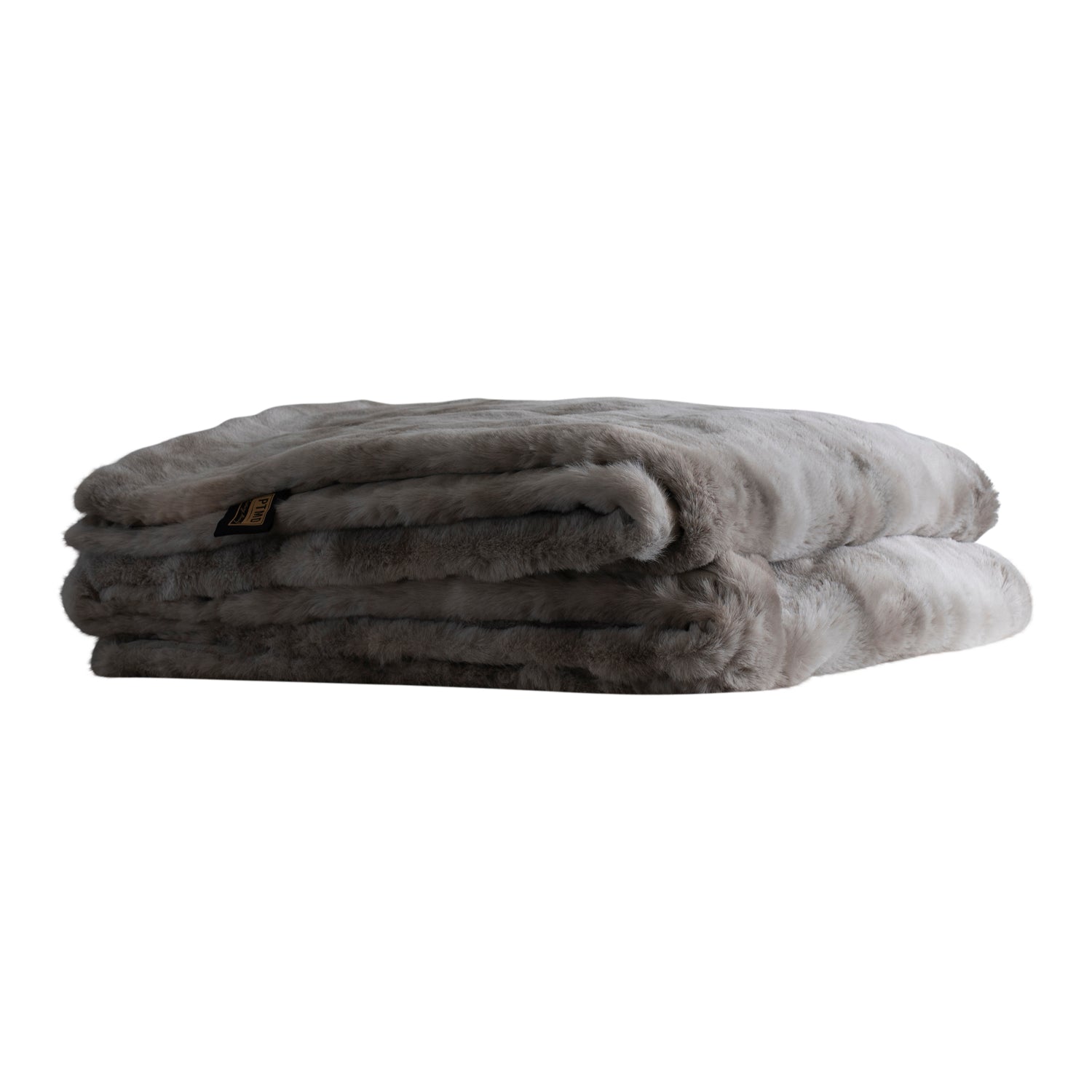 Linde Grijze Kunstbont Bedsprei In Geschenkdoos 220 X 240 cm 2x220x240 cm