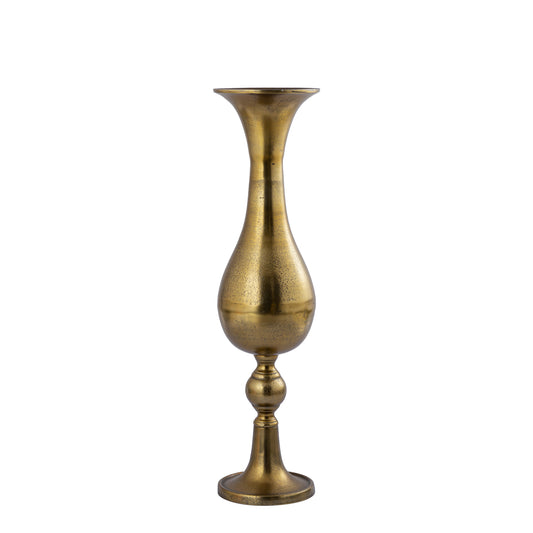 Orish Brass Gegoten Aluminium Pot Antiek S 64x16.5x16.5 cm