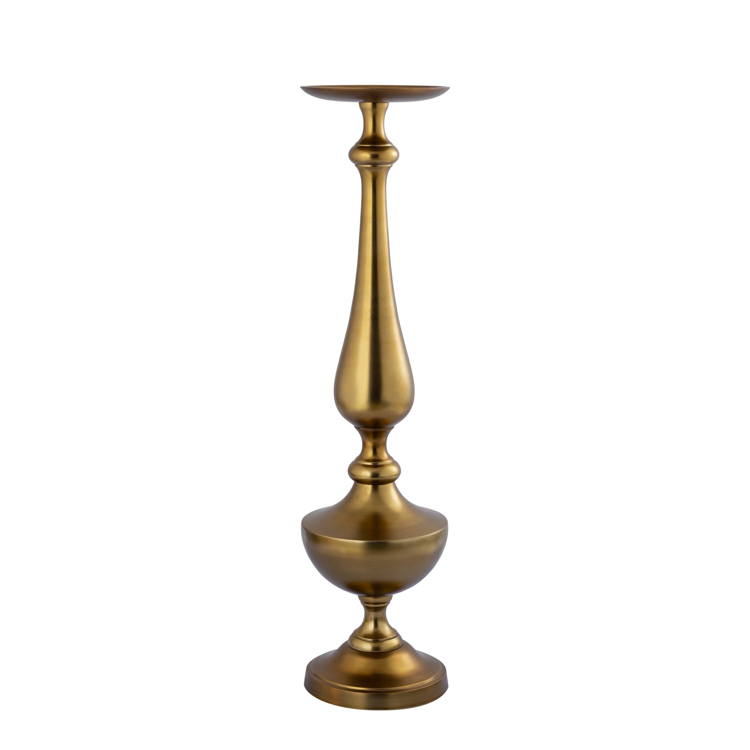 Centy Brass Gegoten Aluminium Kandelaar L 85x21x21 cm