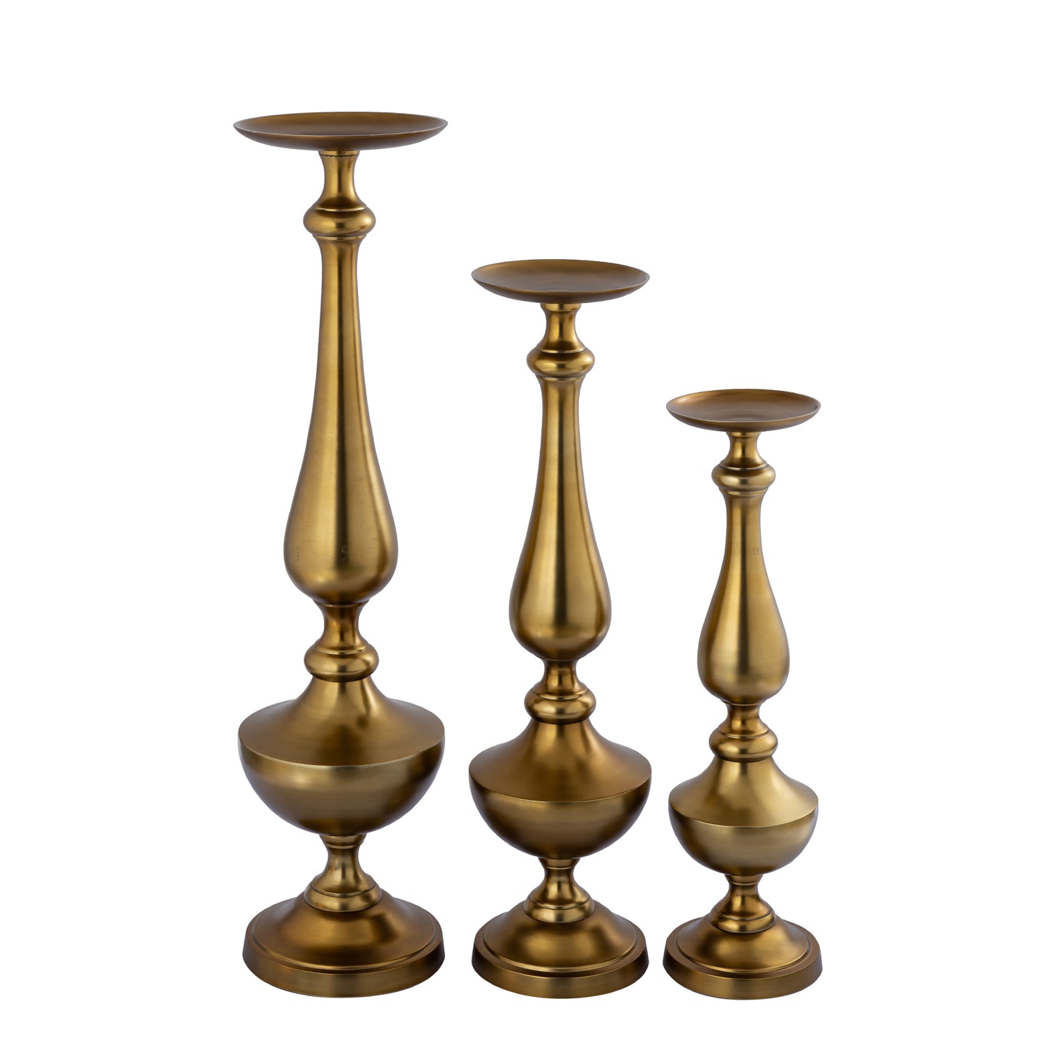 Centy Brass Gietaluminium Kandelaar M 71x18x18 cm