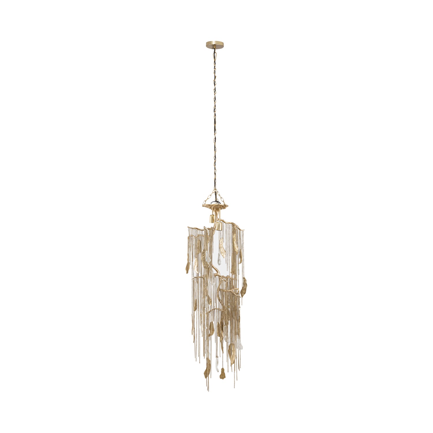 Wilco Brass Gietaluminium Hanglampketting Klein 198x48x41 cm