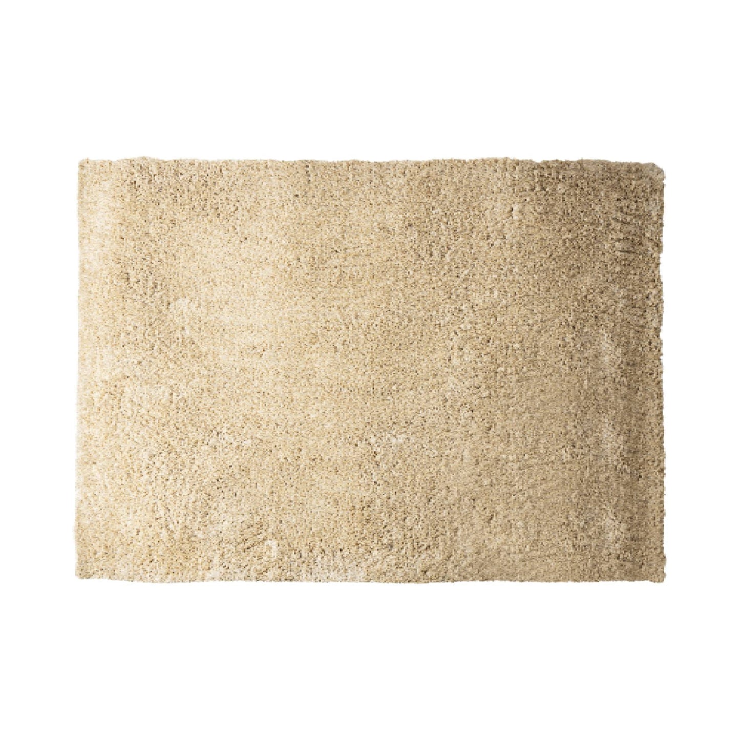 Jups Beige Fabric Handwoven Carpet L