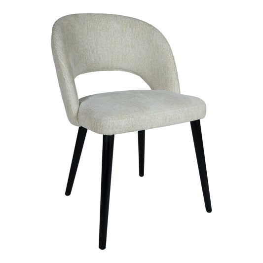 Abierto Cream Nanci Fabric Dining Chair