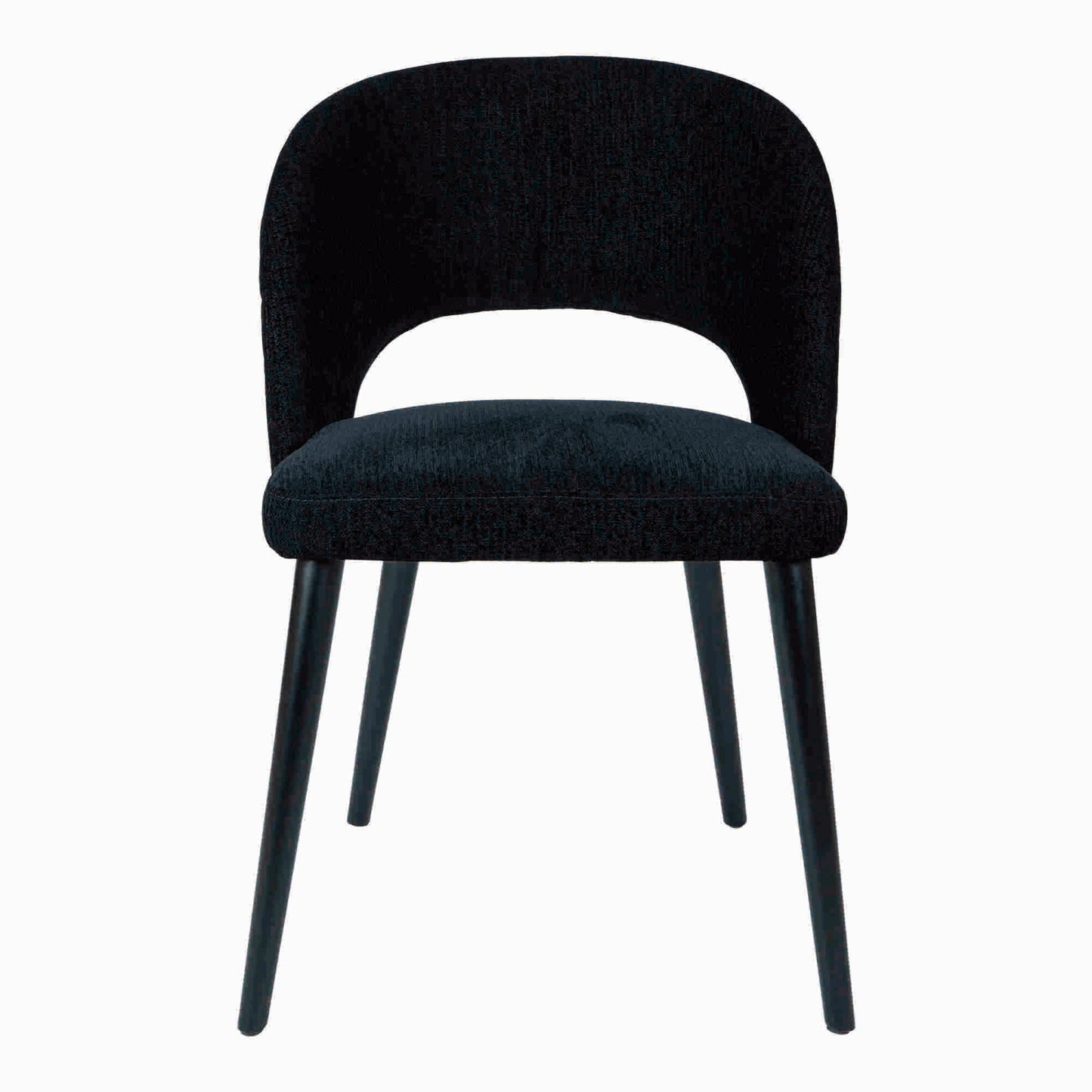 Abierto Black Nanci Fabric Dining Chair