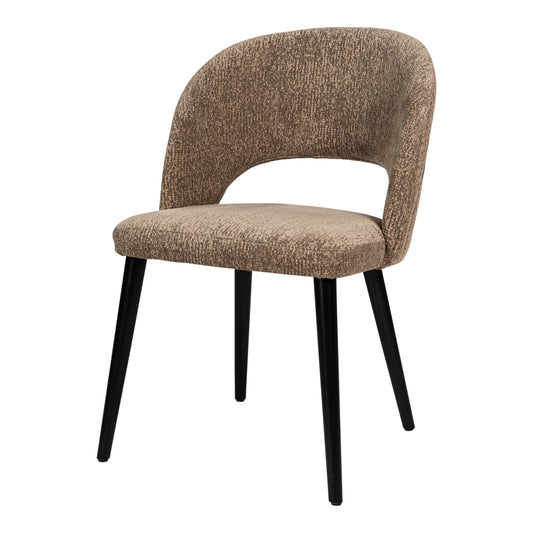 Abierto Taupe Nanci Fabric Dining Chair