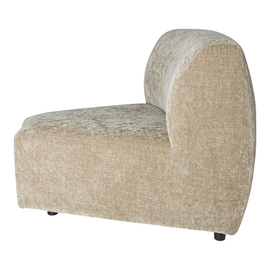 Lujo Sofa Cream Fiore Stof Hoekelement 71x109x110 cm