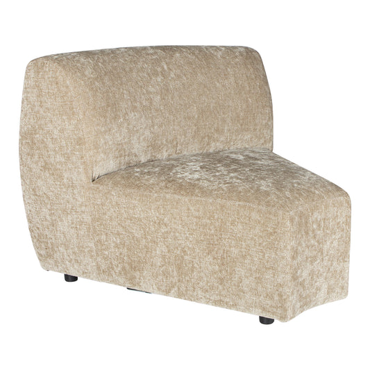 Lujo Sofa Cream Fiore Stof Hoekelement 71x109x110 cm