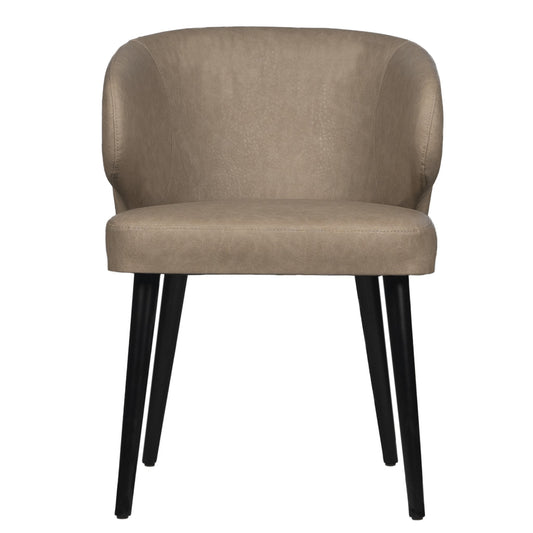 Fiori Sand Mio Vegan Leather Dining Chair