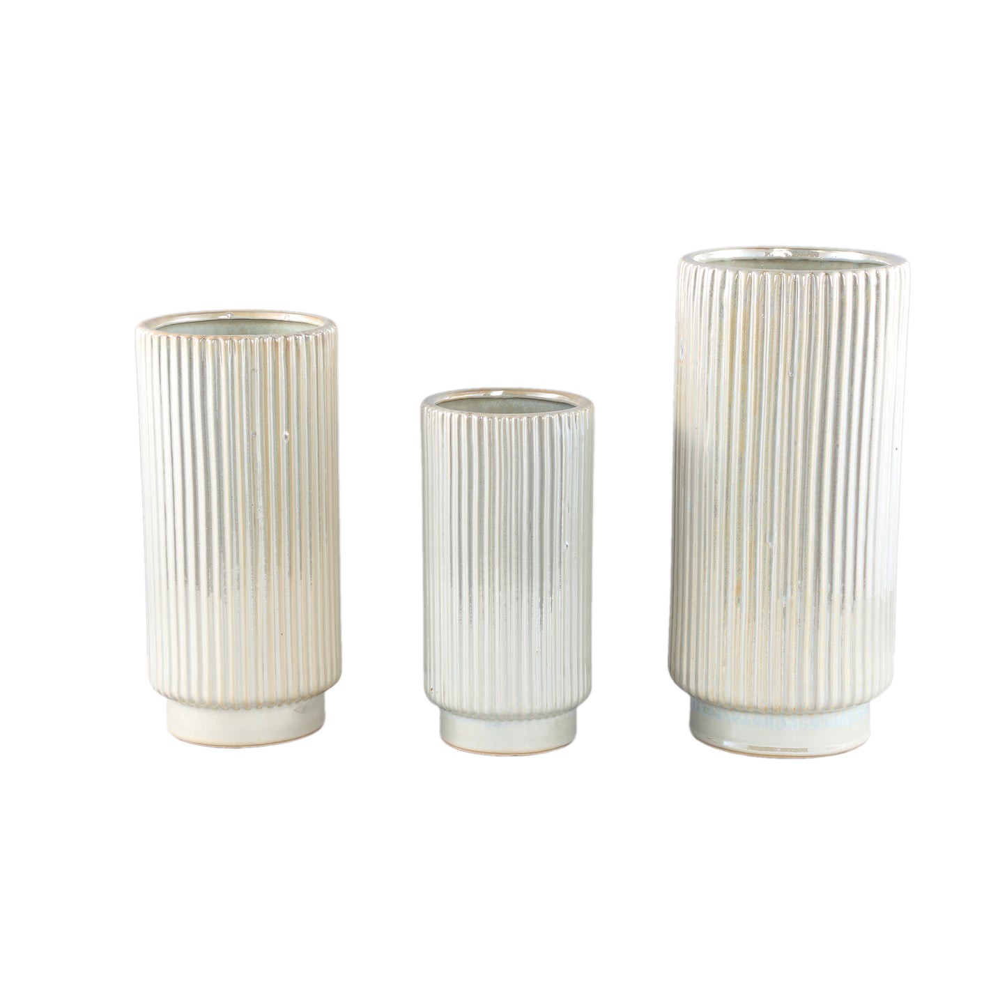 Eviera Pearl Pot Set van 2 Stuks 36x16x16 cm