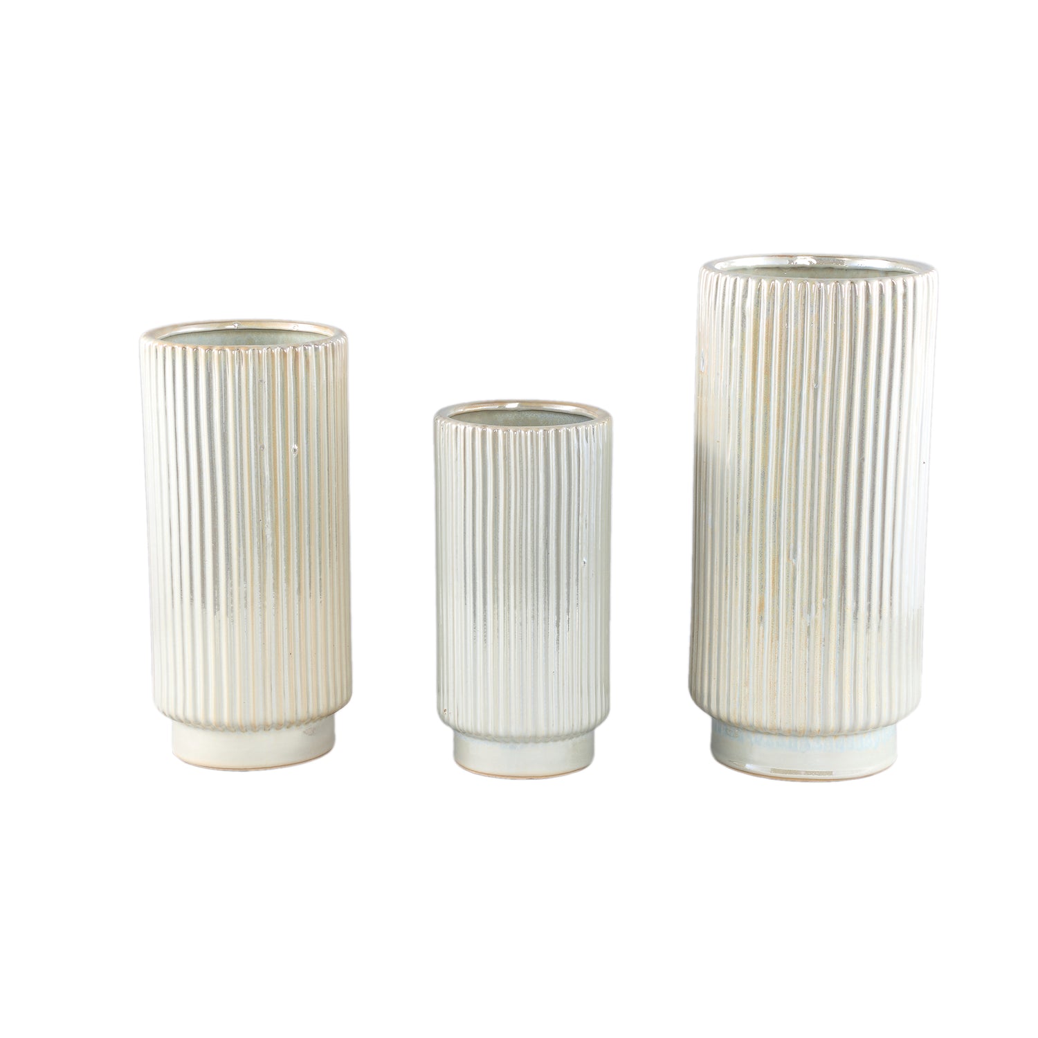 Eviera Pearl Pot Set van 2 Stuks 36x16x16 cm