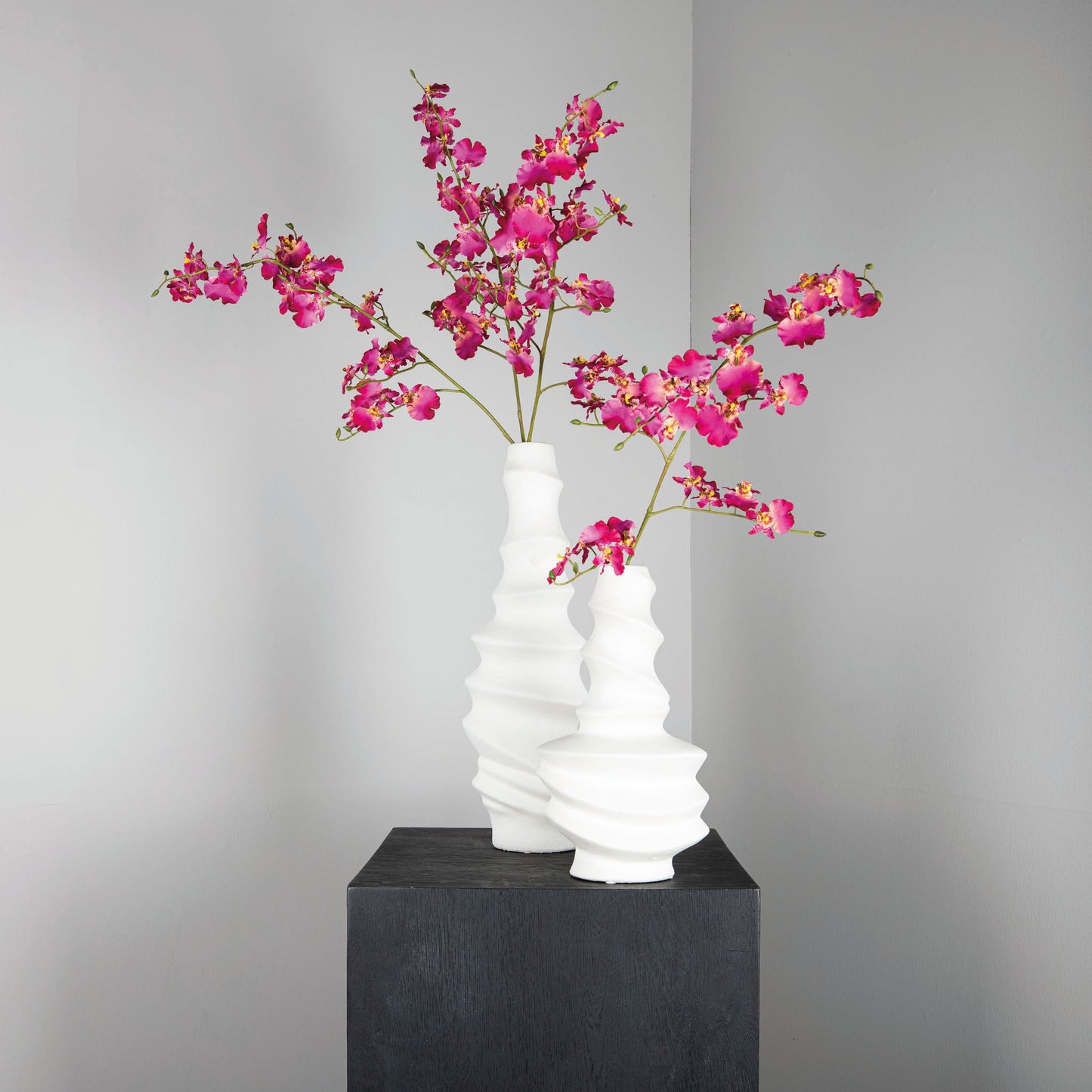 Orchid Flower Roze Dansende Orchidee Spray - Set van 12 93x45x20 cm