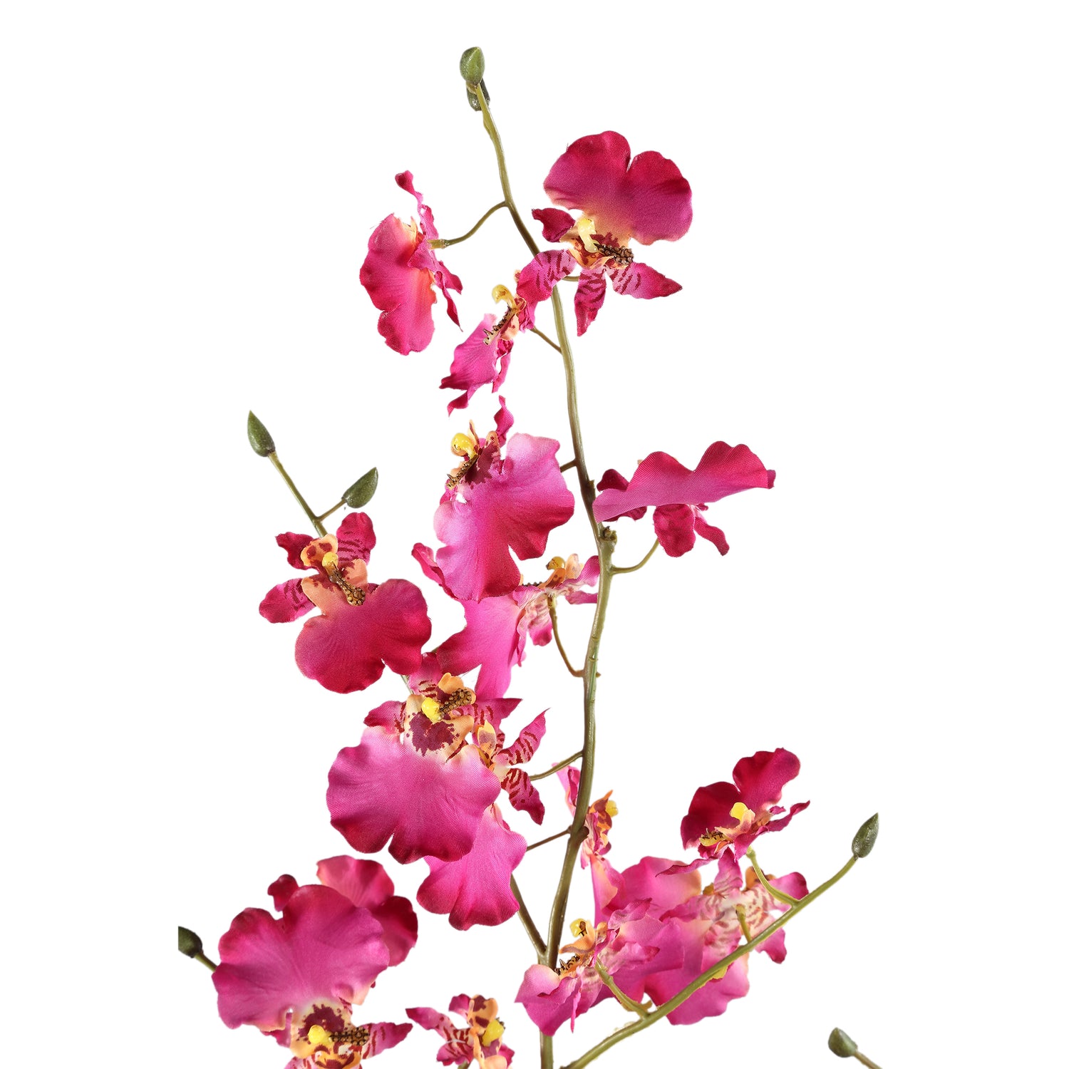 Orchid Flower Roze Dansende Orchidee Spray - Set van 12 93x45x20 cm