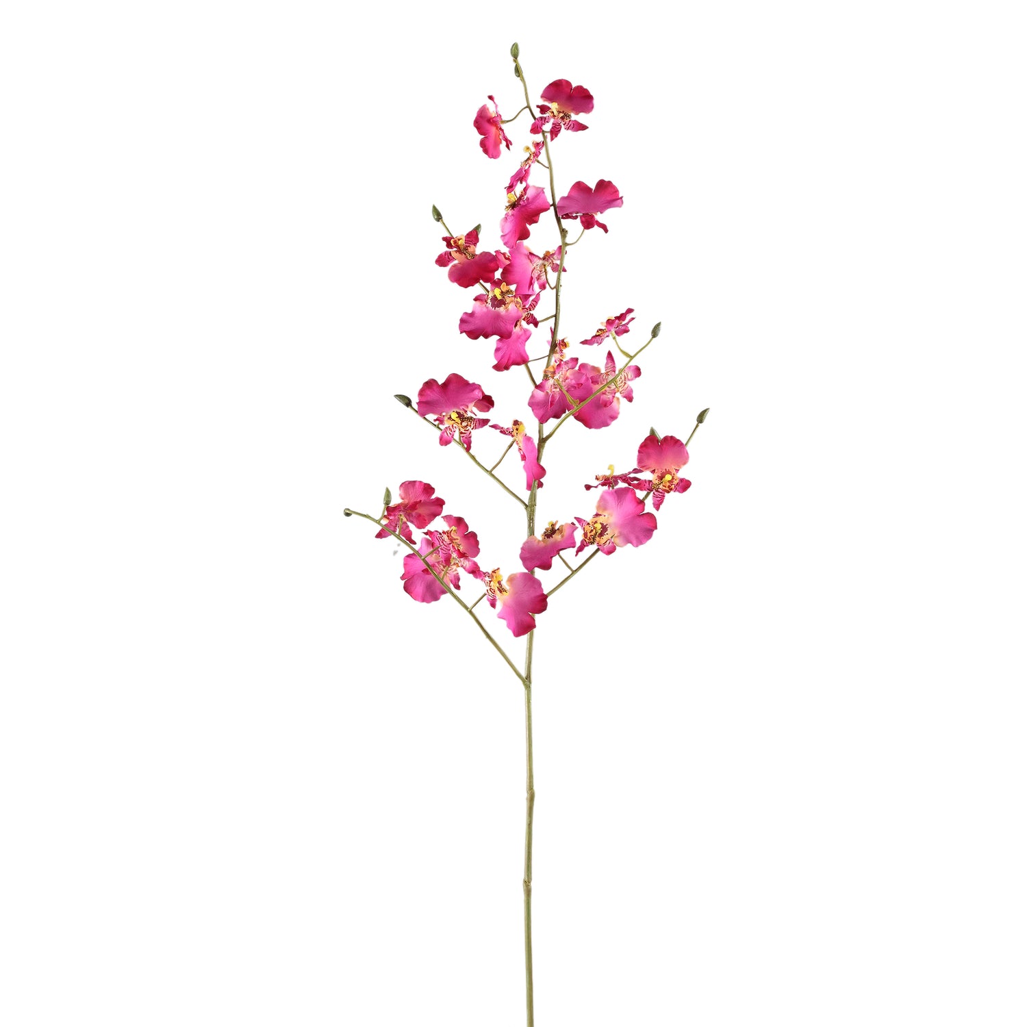 Orchid Flower Roze Dansende Orchidee Spray - Set van 12 93x45x20 cm