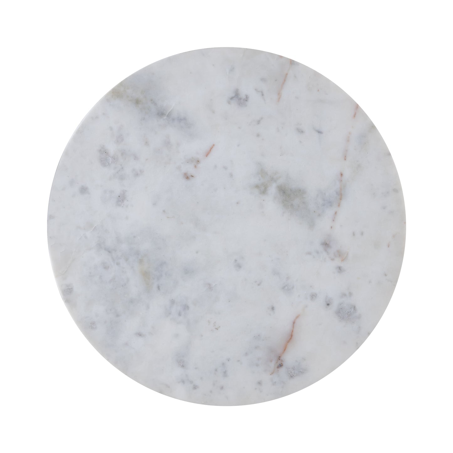 Alano White Marble Side Table W Alu Gold Table Leg