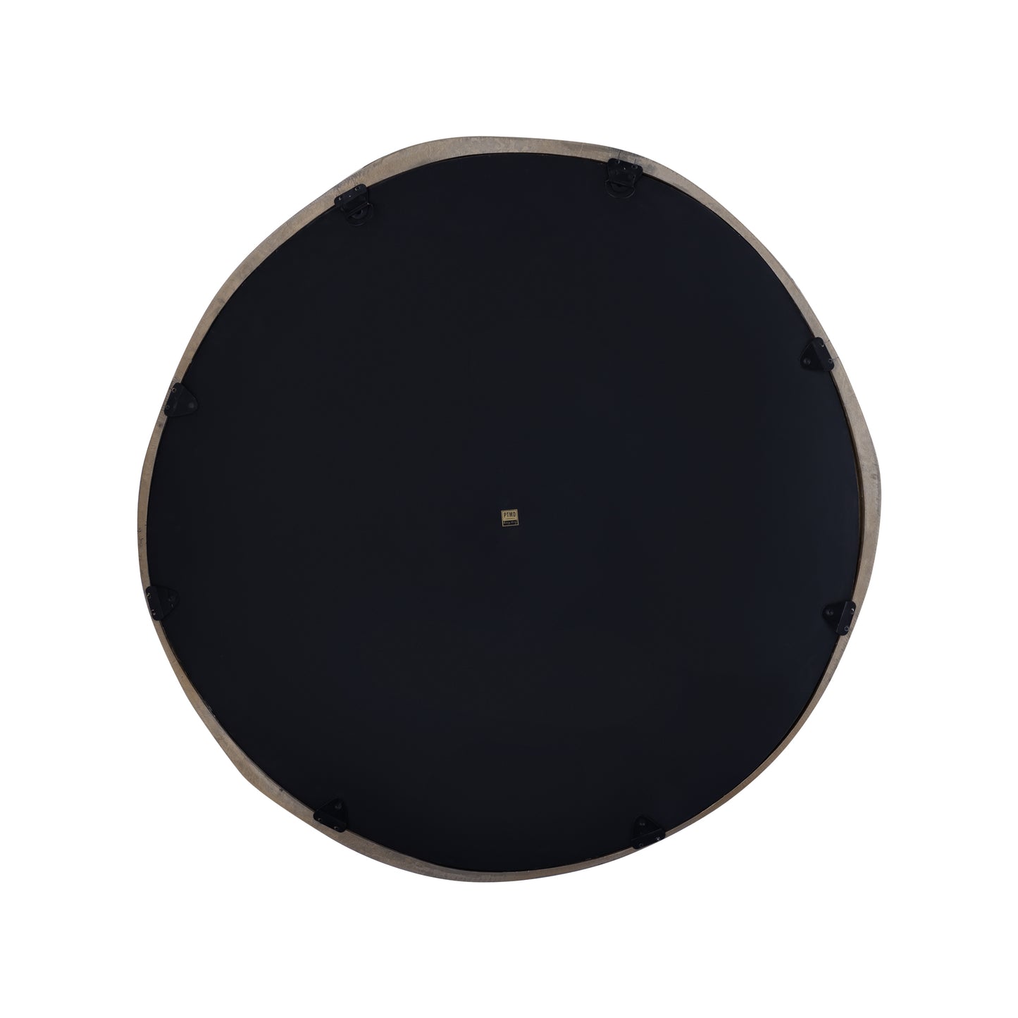 Limera Messing Aluminium Ronde Spiegel Met Onregelmatige Rand L 115x115x2 cm