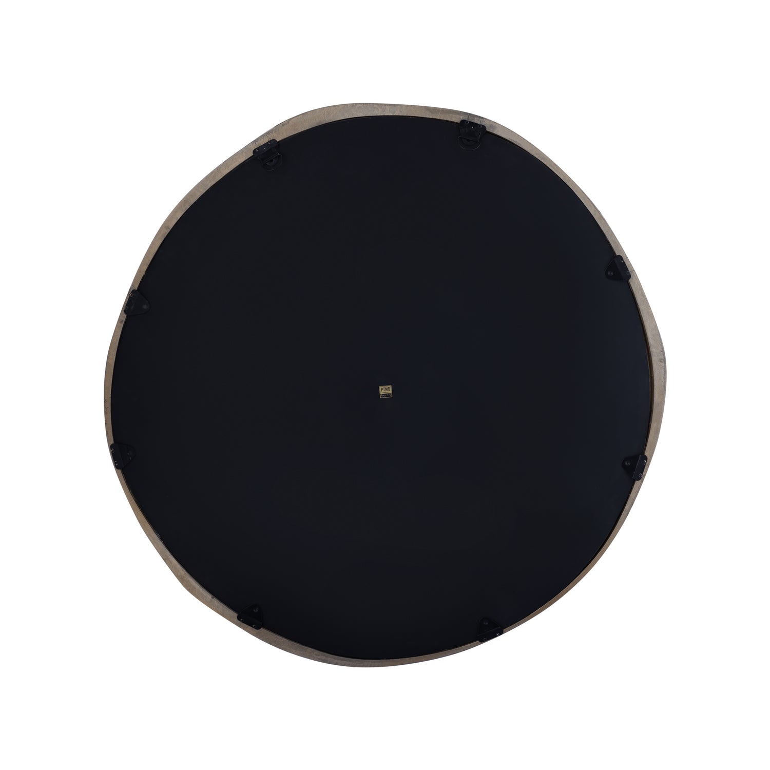 Limera Messing Aluminium Ronde Spiegel Met Onregelmatige Rand L 115x115x2 cm