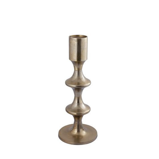 Taika Gouden Aluminium Ronde Kandelaar Laag 73x31x31 cm
