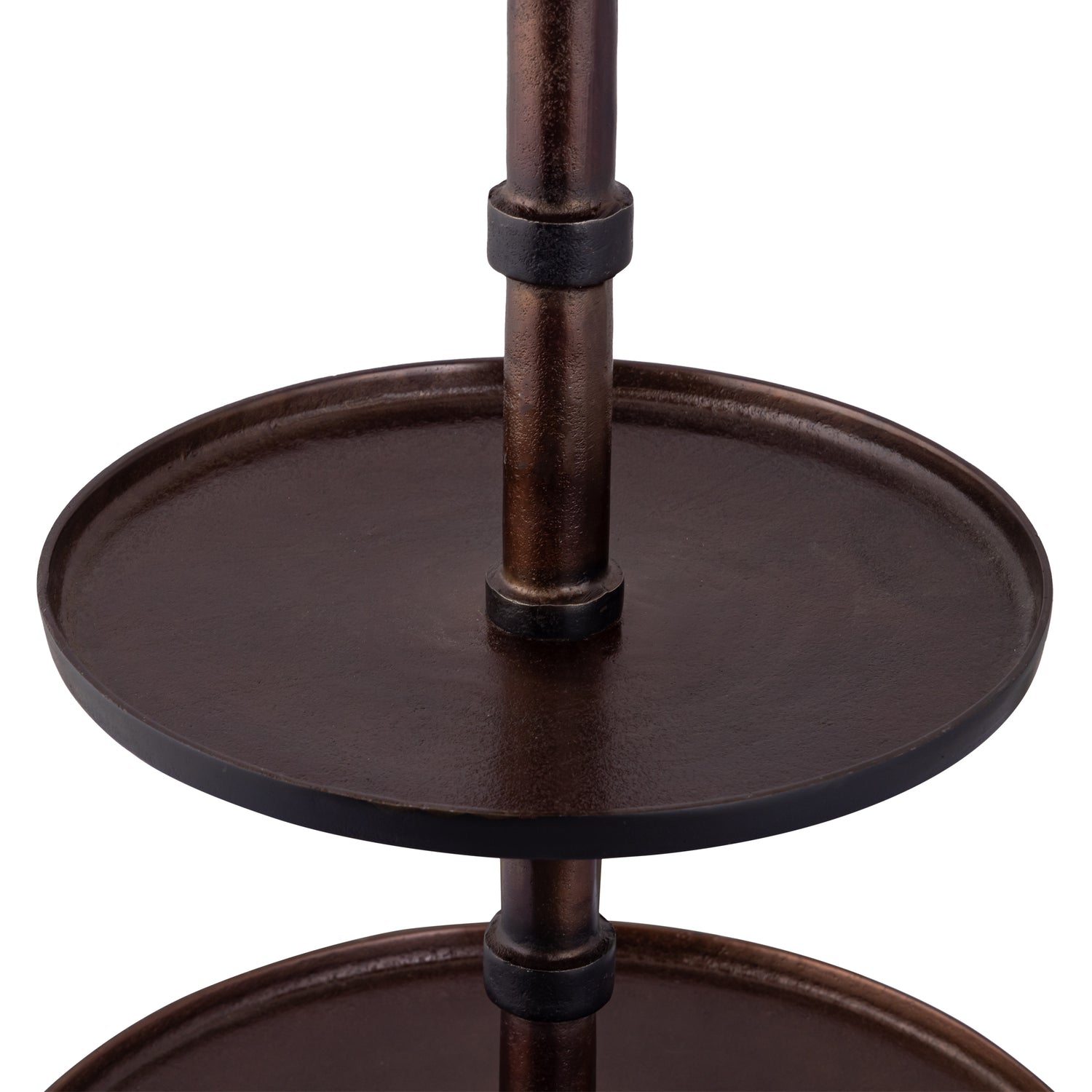 Glinda Koper Aluminium Etagère Rond S 103x49x49 cm