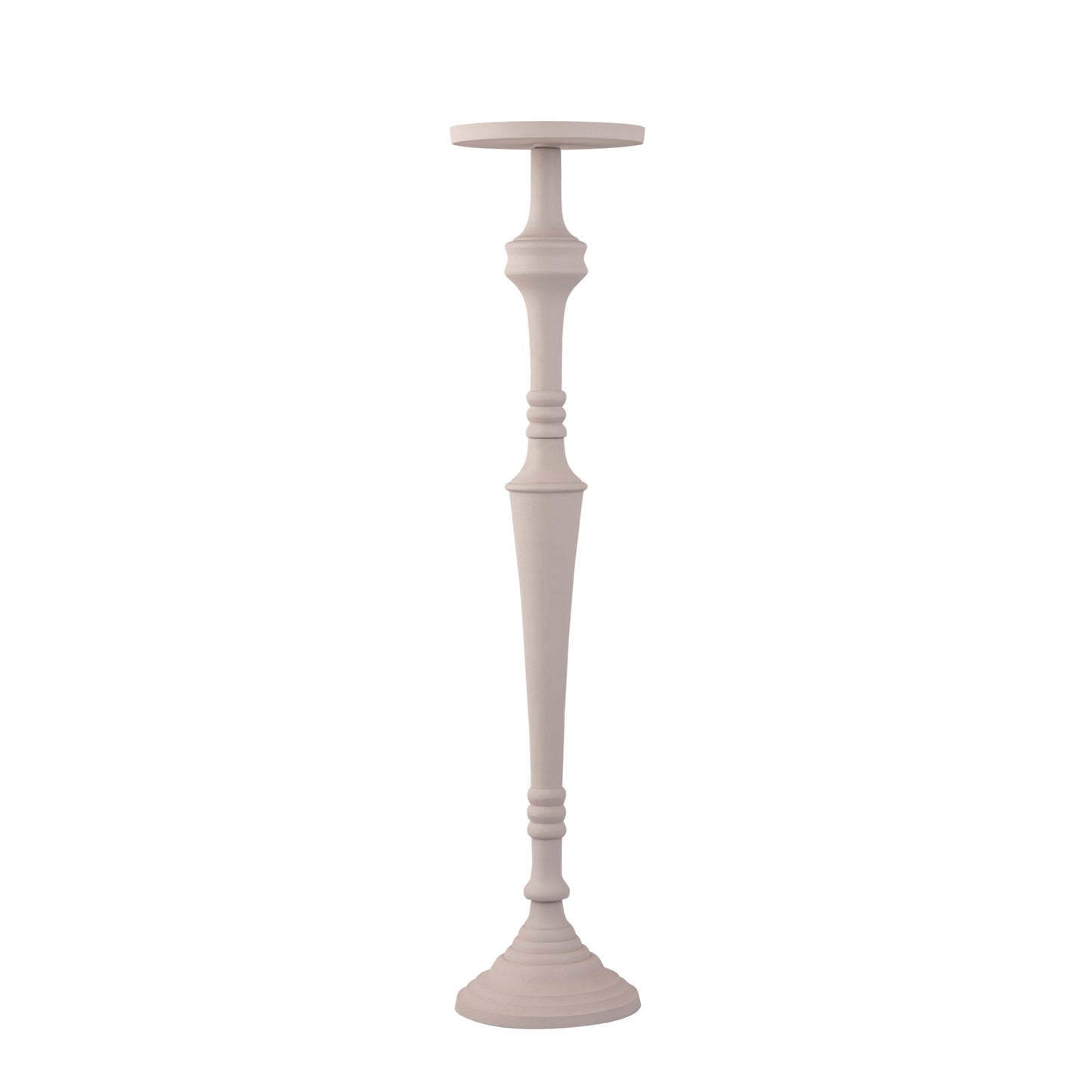Helen Beige Aluminium Kandelaar Poedergecoat L 96x21x21 cm