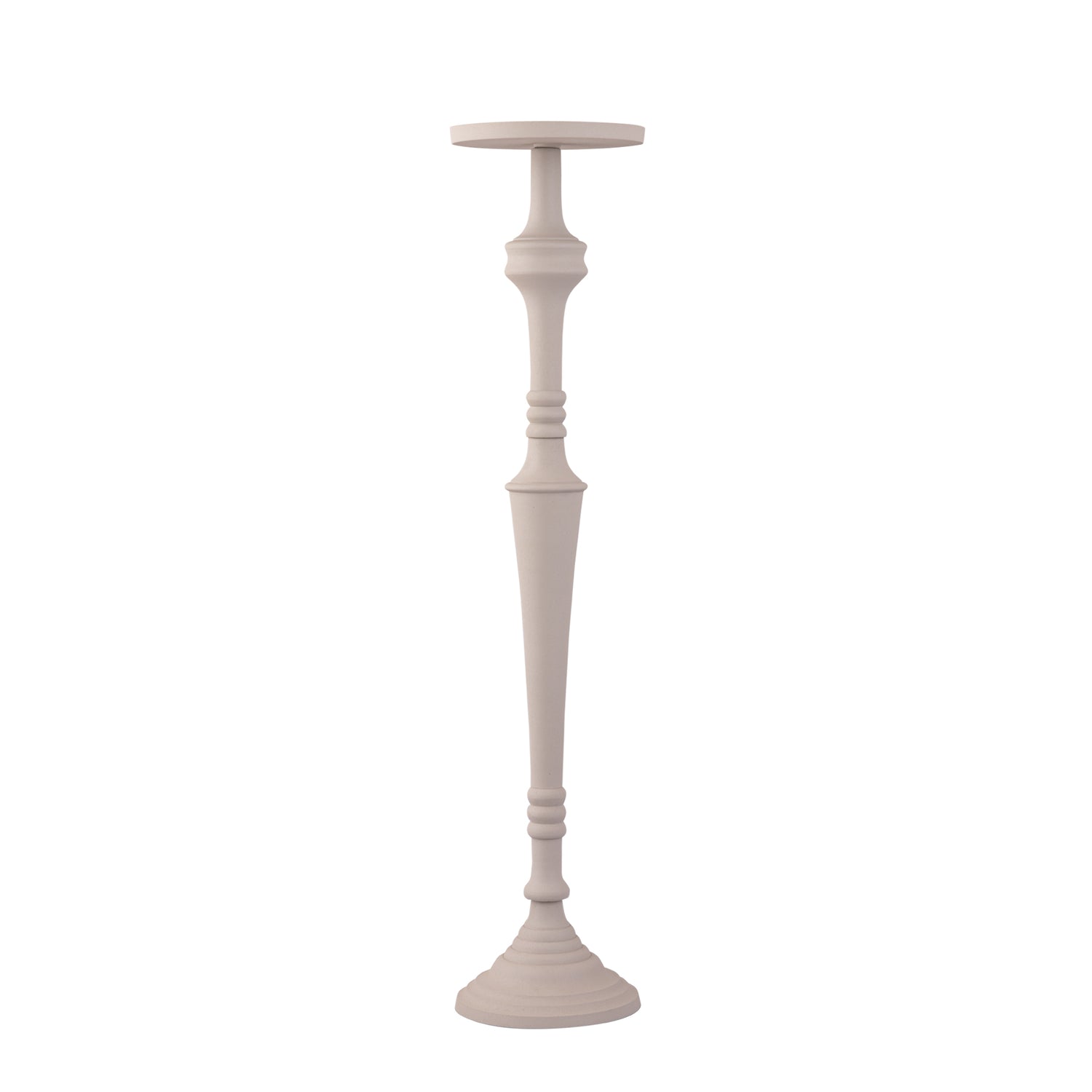 Helen Beige Aluminium Kandelaar Poedergecoat L 96x21x21 cm